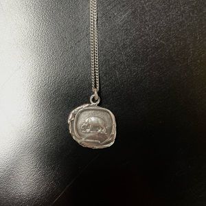Pyrrha necklace, Vancouver based jewelry